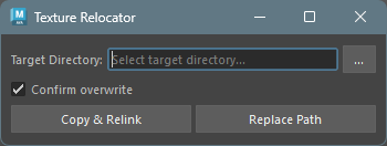 Texture Relocator UI