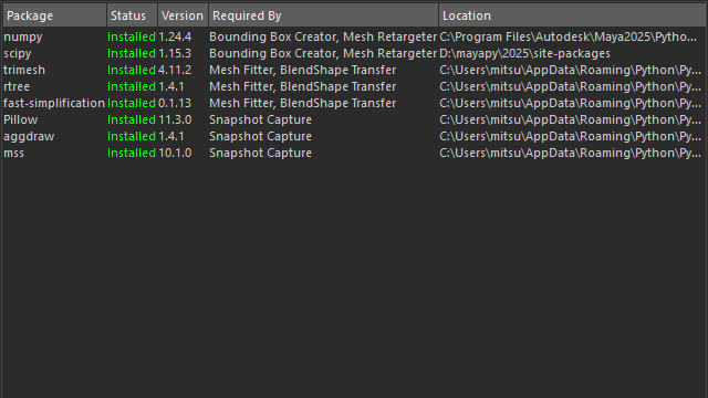 Dependency Installer