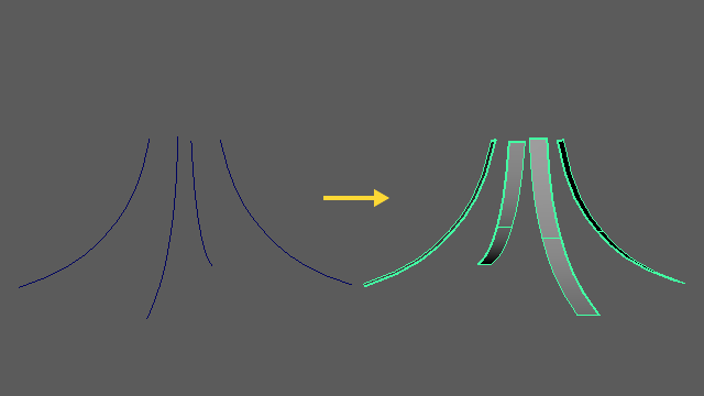 Offset Curve to Surface