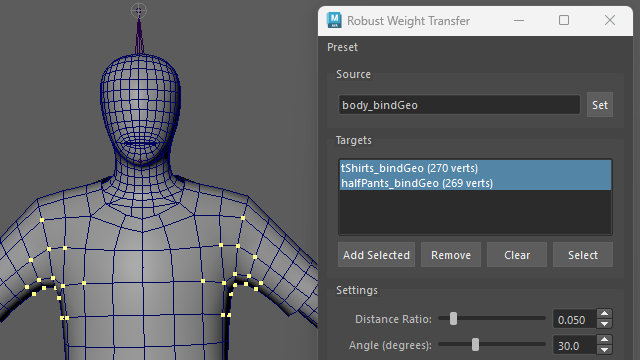 Robust Weight Transfer
